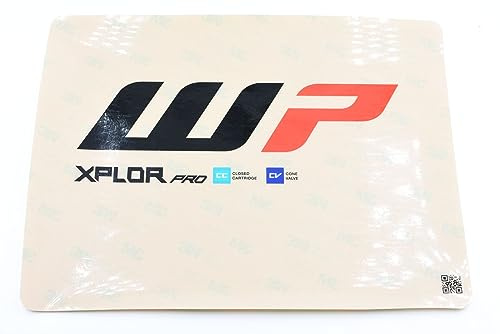 WP Suspension Gabel Aufkleber XPLOR PRO Closed Cartridge Cone Valve 237x180mm