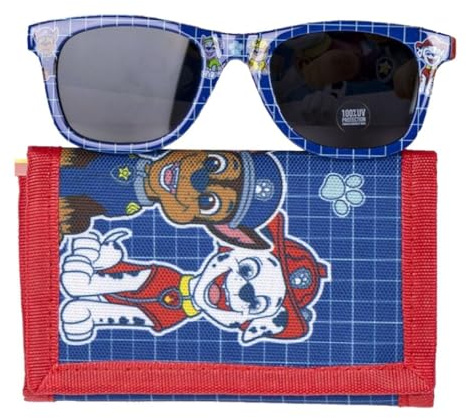CERDÁ LIFE'S LITTLE MOMENTS Set di occhiali da sole e portafoglio della Paw Patrol multicolore, standard unisex per bambini, multicolore, Standard
