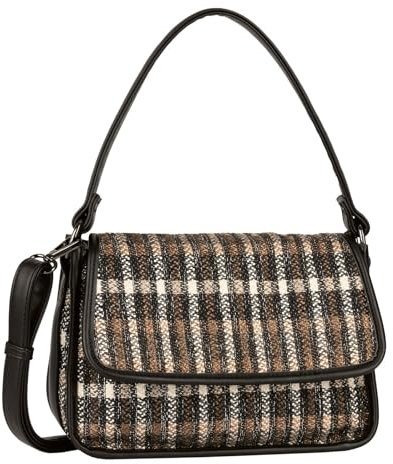 Gabor bags Lexie Damen Überschlagtasche Umhängetasche Mittelgroß Schwarz