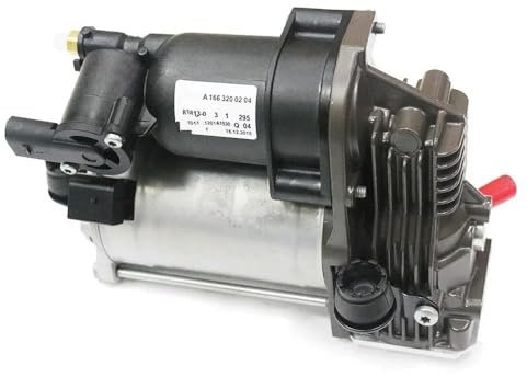 DZSQEGBX Compresseur De Suspension Pneumatique, pour Mercedes W166 X166 GLE43 GLE63 GLE400 ML350 GL450 GL550 ML300 C292 GLS GLE, 1663200104 Suspension Pneumatique pour Voiture