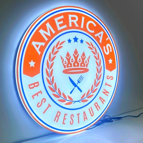 Maßgefertigte LED Leuchtschilder, Acryl Leuchtschild, 30-90CM | Light Up Schilder,Lichtleiter Sign, Nicht Wasserfest