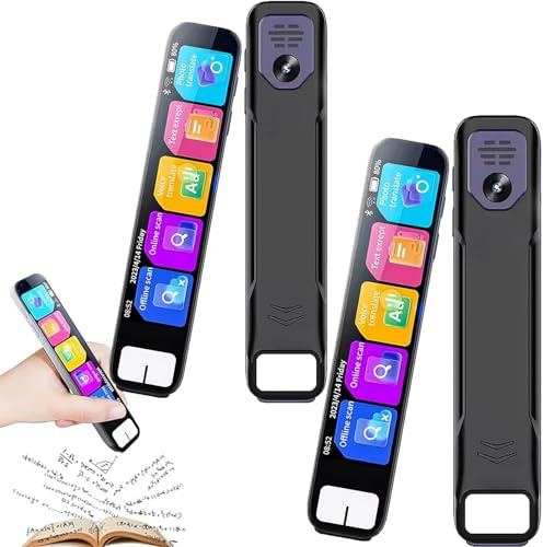 Pen Gpt, AI Pen - AI Scanning Smart Pen, Offline Translation, Instant Ai Answers for Math, Ai Pen for Test, Study Tool for Studying, Test & Travel (2 PCS)
