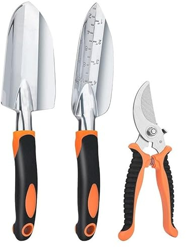 BCJMKDX Outils de Jardinage, Ensemble d'outils de Jardinage antirouille - Outils de Jardinage durables for l'intérieur et l'extérieur for Les jardiniers, Hommes et Femmes