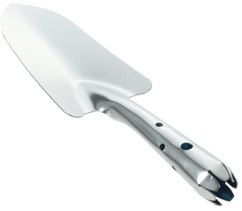 TOYZFRIENDY Pelle de Jardin Multifonction Acier Inoxydable Truelle Main pour Transplantation Creusage et Désherbage Outil de Jardinage Pratique pour Fleurs et Légumes