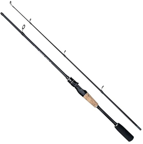 Angelrute,Teleskopruten Karpfenrute 1,8 M,65 Feeder Angelrute 8-25g Locken Gewicht 2 Abschnitt Carbon Faser USO apto para Reise Bekämpfen(Casting Rod,1.8M)