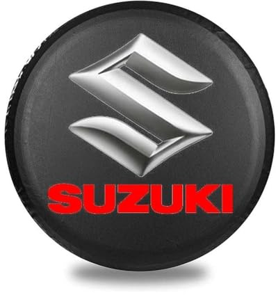 LIFUYI Housse de Roue de Secours pour Suzuki Jimny 2018-2023 2024, Housse Anti-poussière, Sac Étanche pour Pneu, Housse de Pneu de Voiture,15inch