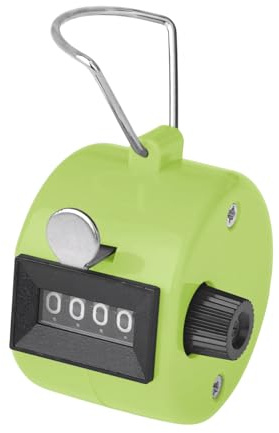GOGO Handheld Tally Counter Plastic 4 Digit Palm Clicker