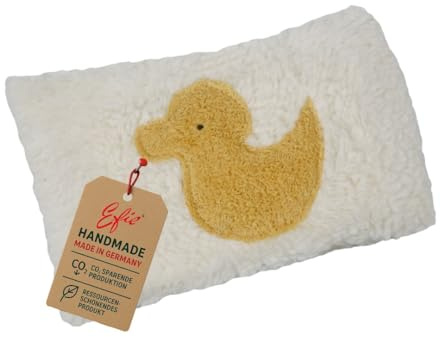 Efie Kirschkern-Bio-Wärmekissen Ente, kontrolliert biologischer Anbau (organic), Made in Germany