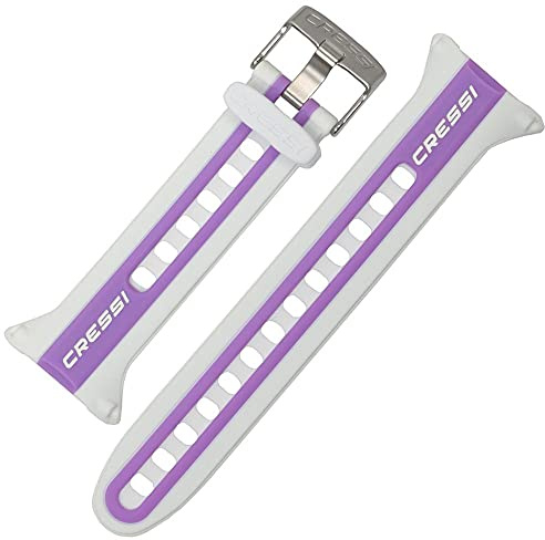Cressi Armband für Neon, Weiß/Flieder, Weiß/Flieder, Neonweiß/Flieder