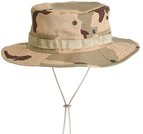 Sonnenhut Hat Outdoor Wanderhut Fischerhut Trekking Faltbar Safari Hut 55-60CM Sonnenhut Herren Camouflage Abgerundete Hut Fischer Dschungelhut Gartenhut Anglerhut