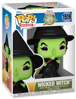 Funko POP! Movies: Trollkarlen från Oz - den onda häxan - Vinylfigur för samlare - Presentidé - Leksaker för barn och vuxna - Filmfans - Modellfigur för samlare och utställning