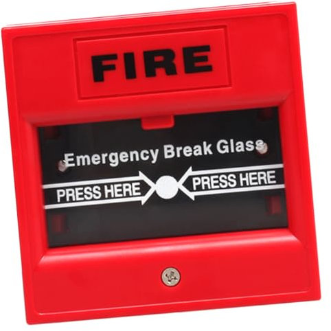 KITANDOVE Emergency Glass Break Alarm for Fire Exit Security Fire Door Break Control