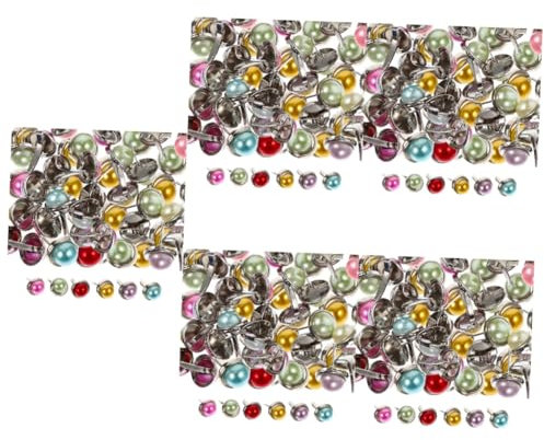 TEHAUX 500stücke Bunte Brads Für Bastelprojekte Dekorative Papierklammern Für Scrapbooking Kartenherstellung Und Für Kreative Bastelideen