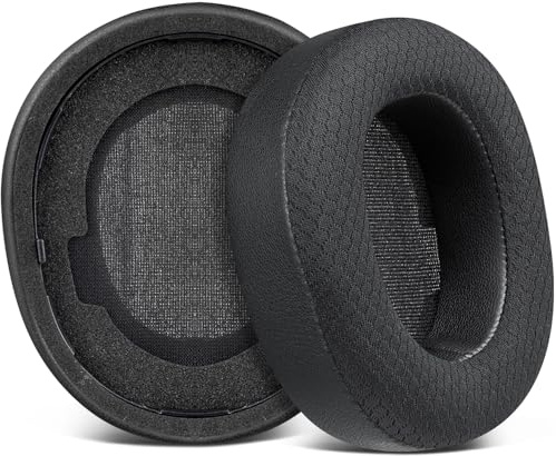 SOULWIT Ersatz Ohrpolster für Steelseries Arctis Nova Pro Wireless/Arctis Nova Elite Kopfhörer, Ersatzpolster Polster mit hochdichtem Geräuschisolationsschaum, zusätzliche Dicke