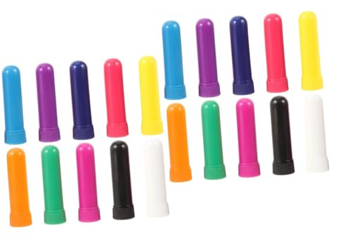FRCOLOR 2 Juegos Palo De Inhalación De Incienso Difusor Vapor Ronquido Respirar Aroma Boca Humidificador Palo Nasal Palo Para Oler Fragancias El Plastico 10 Uds * 2