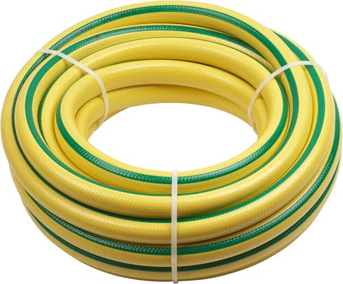 Meister Tubo in tessuto a maglia, 19,05 mm (3/4 pollici), lunghezza 20 m, per l'irrigazione di giardini di grandi dimensioni, antipiega e resistente all'abrasione, resistente ai raggi UV, tubo da