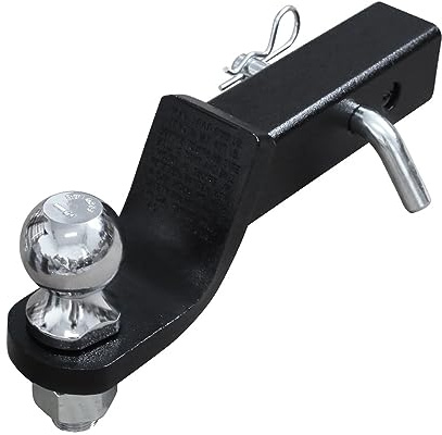 Enganche de remolque ajustable Montaje De Bola De Lengüeta De Barra De Remolque De 2 Pulgadas Con Bola De Remolque Y Pasador De Enganche Piezas De RV Accesorios For Autocaravanas Componentes De Carava