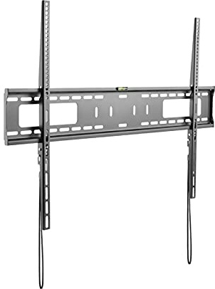 Support de Montage TV Support TV Ultra Fin Support de Montage TV Fixe Universel 60-100 Support de Montage Mural Robuste avec Niveau à Bulle Protection Anti-Chute Éère TV