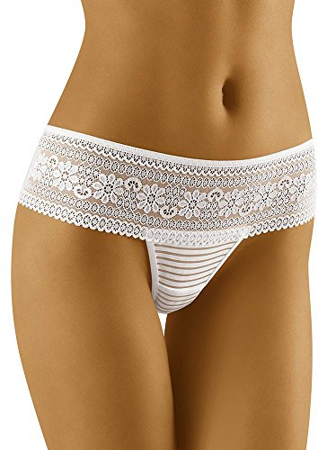 Wolbar String per Donna WB92, Bianco,L