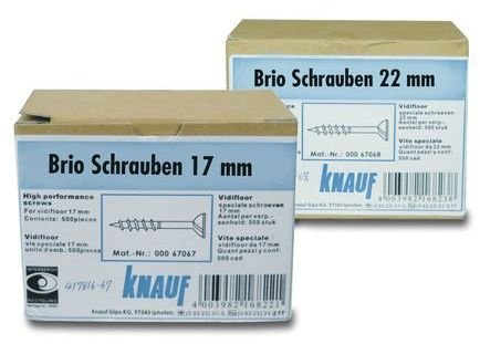Knauf Brio-Schrauben 22 mm 500 Stück