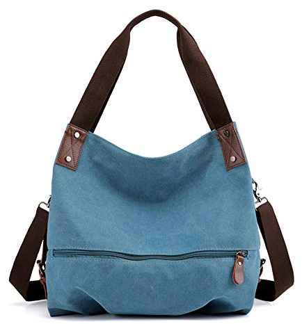 Segater Frauentasche,3 Möglichkeiten Cabrio Tasche Vintage Umhängetasche Handtasche Umhängetasche Damen große Hobo Tote Shopper Reisetasche