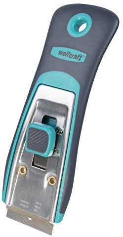 wolfcraft Raschietto in metallo professionale I 4100000 I Per la pulizia professionale di superfici lisce