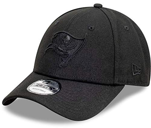 New Era 9Forty Snapback Cap Full Black Tampa Bay Buccaneers