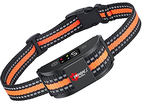 Collier pour Chien Anti ABOIEMENT | SÛR ET Efficace | 7 Modes | pour Petit, Moyen & Grand Chien | Vibration Intelligent ET Non ÉLECTRIQUE | Marque 100% FRANÇAISE