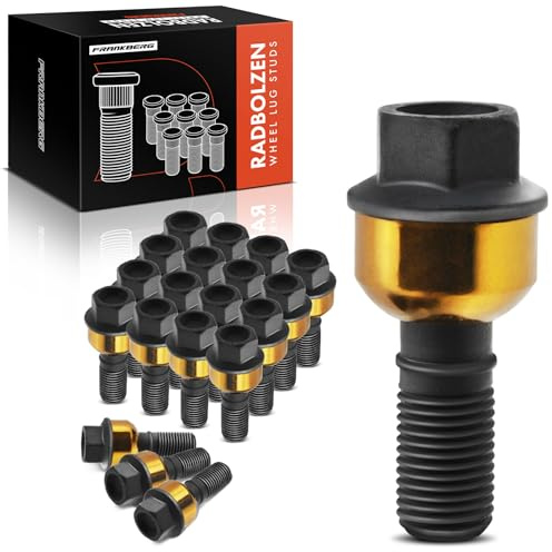 Frankberg 20x Boulons de roue Vis de roue WHT006978 | Compatible avec: 911 Targa 997, 911 Speedster 991, 911 991, B.o.x.s.t.e.r 987, B.o.x.s.t.e.r 981, P.A.N.A.M.E.R.A 971