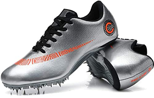 MXRFACTory Hombre y Mujer Zapatillas De Atletismo 8 Clavos Zapatillas Unisex para Correr Profesionales al Aire Libre Cómodas Ligero Resistente al Desgaste para Sprint Competición Zpatillas