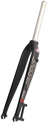 Forcelle rigide MTB 26 27,5 29'' Pollici Forcella anteriore per mountain bike Freno a disco 1-1/8'' Forcella a tubo dritto Lega di alluminio ultraleggera QR 9X100mm (Colore : Multicolor, Dimensio