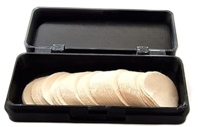 Schusspflaster Patches Box für Vorderlader Aufbewahrung für 100 Patches Behälter