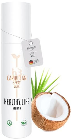 HLV – Curl Control Spray Wax – Spray per ricci e cera spray per ricci definiti, lucentezza e tenuta flessibile, vegano, 150 ml, spray per acconciature e onde, onde naturali – doma crespo – Made in