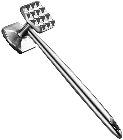 Amosfun Herramienta Trituradora De Carne Martillo De Cocina para Ablandar Carne Suministros De Cocina