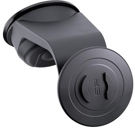 Support TÉLÉPHONE Voiture SP Connect Support Ventouse SPC+ Support Pare-Brise MAG Noir