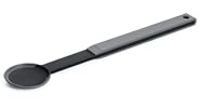 Woll Cook-It, Kochlöffel, mit angehobenem Funktionskopf, 6 cm breit, 32 cm lang, grau, Hitzebeständig bis 220°, Spülmaschinenfest