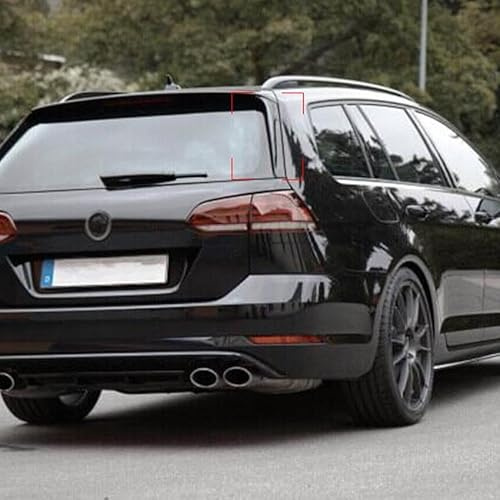 YGDBFB88 Auto Heckspoiler Spoiler für VW Golf 7 Touring Variant Wagen, Heckflügel Kofferraumspoiler Rear Spoiler Flügel Lippe Auto Tuning Zubehör