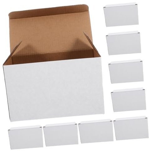 LAPYAPPE 10stücke Pack Wellpappe-box Mehrteilige Weinverpackungsbox Unterteilte Wellpappe-box Versand Und Lieferkarton Aus Stabilem Material Für Tassen Flaschen Und Teller