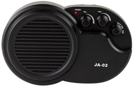 Small Guitar Amp, Wireless Amp for Electric Guitar and Bass, Personal Bass Practice Supply Built-In 4 Effects for Home, Performance, School