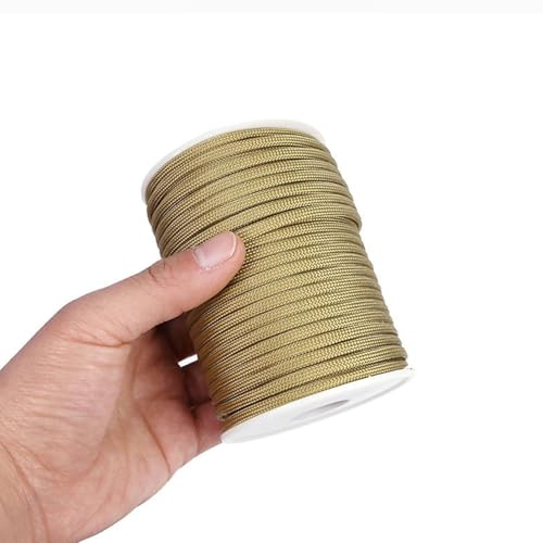 Cuerda de supervivencia paracaídas cuerda de camping al aire libre cuerda multifunción para necesidades al aire libre y manualidades Paracord multiusos