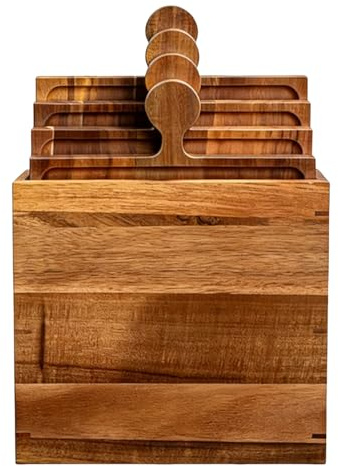 Generico Juego de tabla de cortar para embutidos: tabla para quesos de madera, bandeja de servir, para limpiar las tablas de embutidos para quesos, embutidos, filetes, frutas, etc