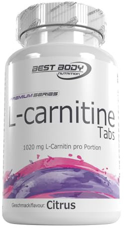 Best Body Nutrition L-Carnitin Tabs, Citrus, 60 St. Dose