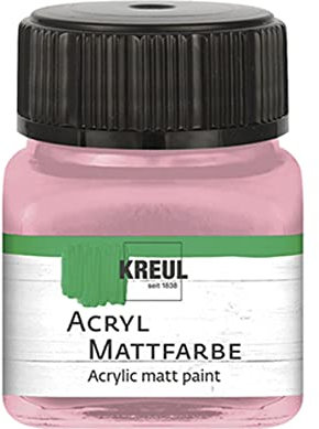 KREUL 75245 - Pintura acrílica mate rosa pastel 20ml.