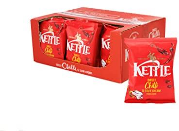 Kettle Chips Sweet Chilli 40 g (Pack of 18)