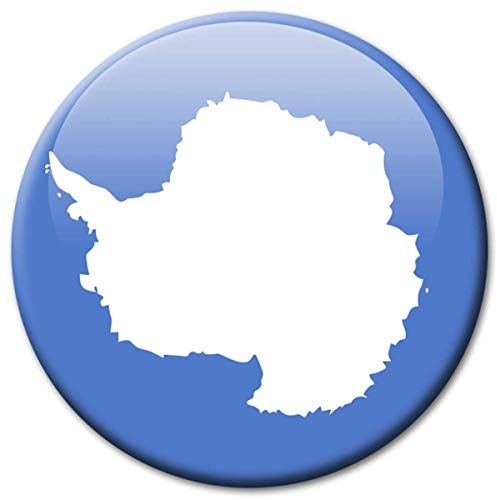 Kühlschrankmagnet Antarktis Flaggen Magnet Länder Reise Souvenir Flagge Antarktika für Kühlschrank stark groß 50 mm
