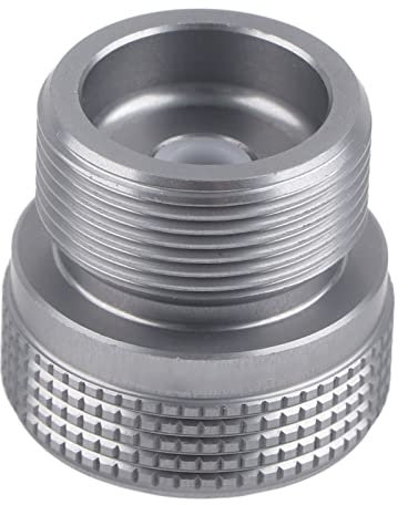 Gas Tank Adapter, Gas Kanister Brenner Aluminiumlegierung Camping Herd Konverter Ventil