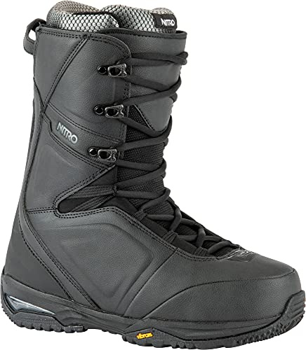 Nitro Snowboards Team STND Botas de Snowboard, Hombres, Black, 325