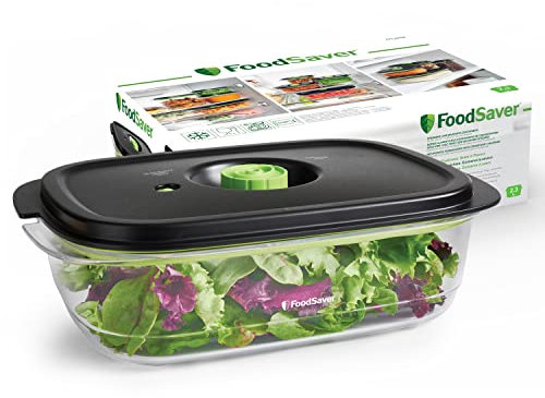 FoodSaver Preserve & Marinate Vacuum Container | 2.3 Litre Airtight BPA-Free Food Container | Leak-Proof | Dishwasher-Safe