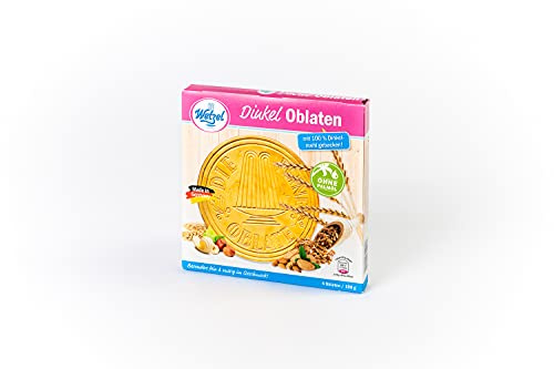 DINKEL Oblaten Wetzel, 4er Pack (4 x 100 g)