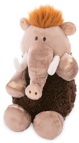NICI Kuscheltier Mammut Elke 25 cm – Plüschtier Mammut für Mädchen, Jungen & Babys – Flauschiges Stofftier zum Spielen, Sammeln & Kuscheln – Gemütliches Schmusetier
